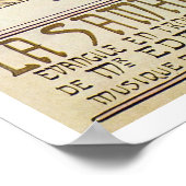 Alphonse Mucha. La Samaritaine, 1897 Poster (Hoek)