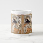 Alphonse Mucha Lady Jumbo Mug (Devant)