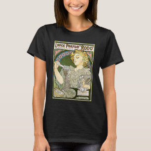 Alphonse Mucha Lance Parfum Rodo, Nouveau Fine T-shirt