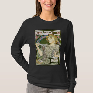 Alphonse Mucha Lance Parfum Rodo, Nouveau Fine T-shirt