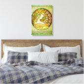 Alphonse Mucha Laurel Canvas Poster (Insitu (Slaapkamer))
