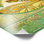 Alphonse Mucha Laurel Print Foto Afdruk (Hoek)