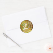 Alphonse Mucha Laurel Stickers (Envelop)