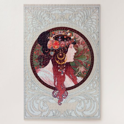 Alphonse Mucha Legpuzzel (Verticaal)