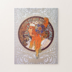 Alphonse Mucha Legpuzzel
