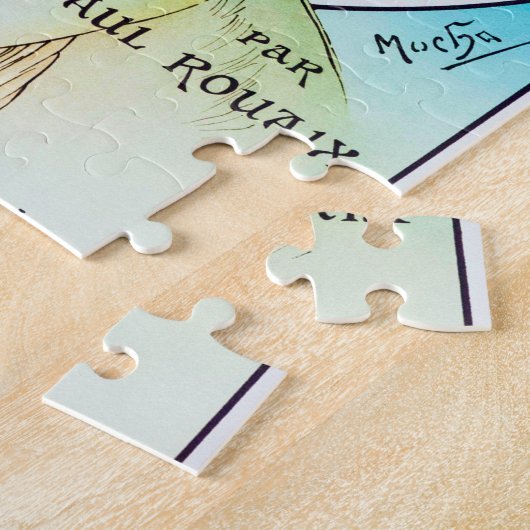 Alphonse Mucha Legpuzzel (Zijkant)