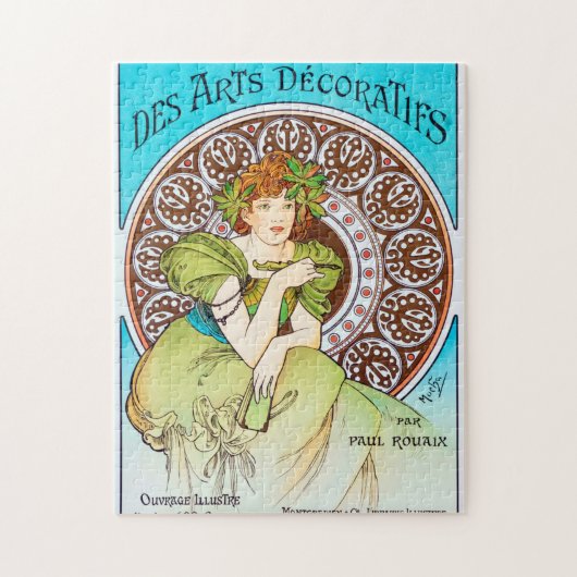 Alphonse Mucha Legpuzzel (Verticaal)