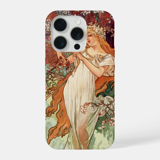 Alphonse Mucha, Les Saisons (1896) Printemps (Verso)