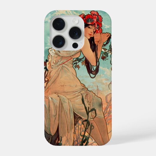 Alphonse Mucha, Les Saisons, Été (1896) (Verso)