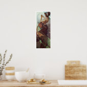 Alphonse Mucha. L'Etoile Polaire/Pole Star, 1902 Poster (Keuken)