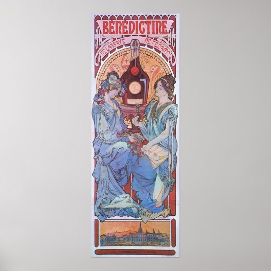 Alphonse Mucha. Lorenzaccio, 1896 Poster (Voorkant)