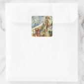 Alphonse Mucha Madonna van de Lilies Stickers (Tas)