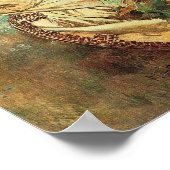 Alphonse Mucha Madonna van het Poster Lilies (Hoek)