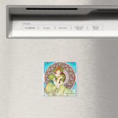 Alphonse Mucha Magneet (Insitu (Vaatwasser))