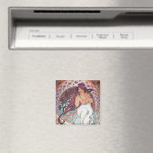 Alphonse Mucha Magneet (Insitu (Vaatwasser))