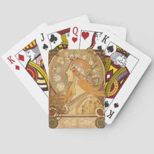 Alphonse Mucha Masterpart Collectie Deck Speelkaarten