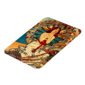 Alphonse Mucha Monte Carlo Magnet (Côté Gauche)