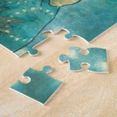 Alphonse Mucha Moonlight Clair de Lune Art Nouveau Legpuzzel (Zijkant)