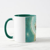 Alphonse Mucha Moonlight Clair de Lune Art Nouveau Mok (Links)