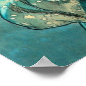 Alphonse Mucha Moonlight Clair de Lune Art Nouveau Poster (Hoek)