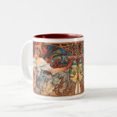 Alphonse Mucha Nouveau Biscuit Lady Coffee Mug (Devant gauche)