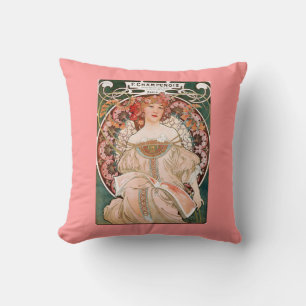 Alphonse Mucha Painting Kussen