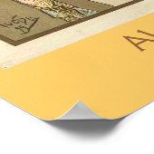 Alphonse Mucha Painting Poster (Hoek)