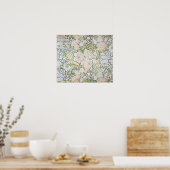 Alphonse Mucha Peonies Poster (Keuken)