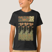 Alphonse Mucha Popular Art Nouveau Poppies