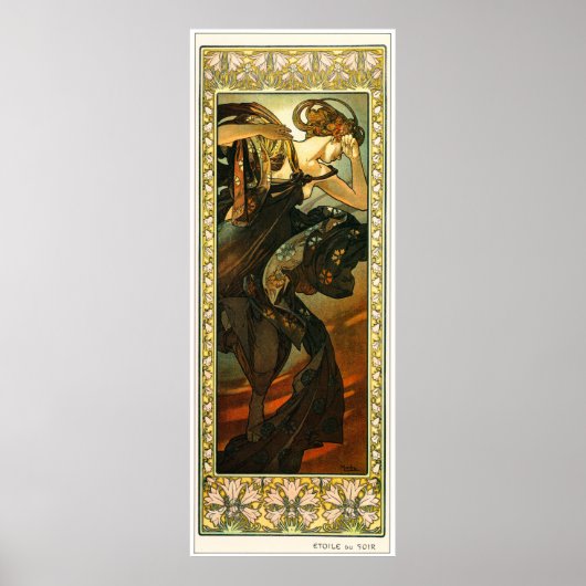 Alphonse Mucha Poster (Voorkant)