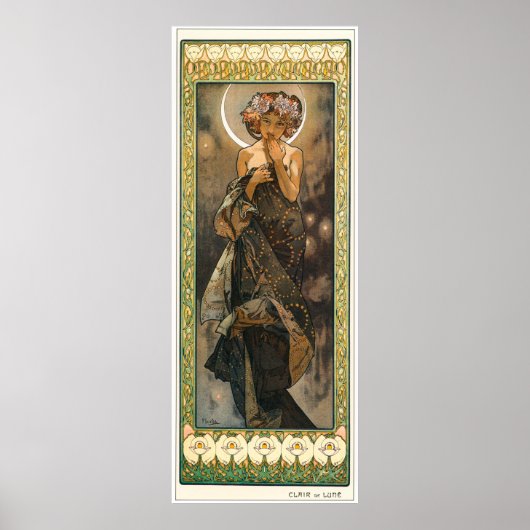 Alphonse Mucha Poster (Voorkant)