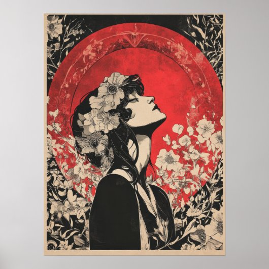 Alphonse Mucha Poster (Voorkant)