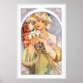 Alphonse Mucha Poster (Voorkant)