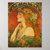 Alphonse Mucha Poster (Voorkant)