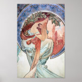 Alphonse Mucha Poster (Voorkant)