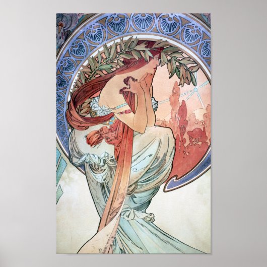 Alphonse Mucha Poster (Voorkant)