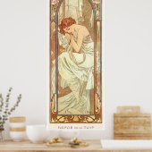 Alphonse Mucha Poster (Keuken)