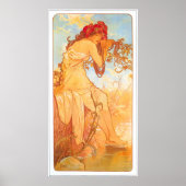 Alphonse Mucha Poster (Voorkant)