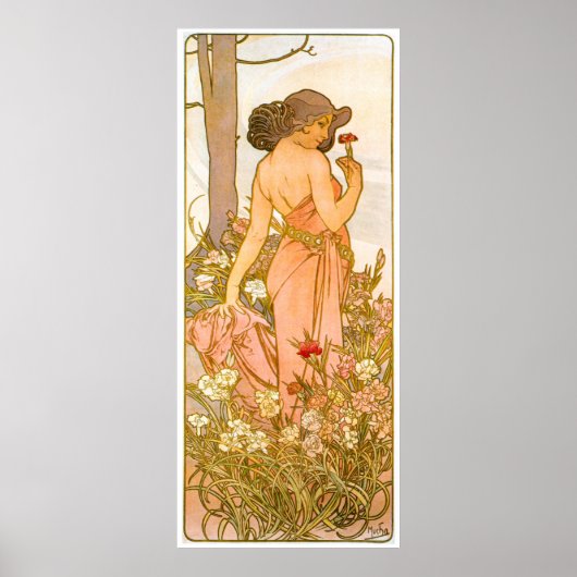 Alphonse Mucha Poster (Voorkant)