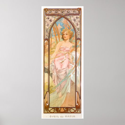 Alphonse Mucha Poster (Voorkant)