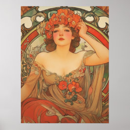 Alphonse Mucha Poster