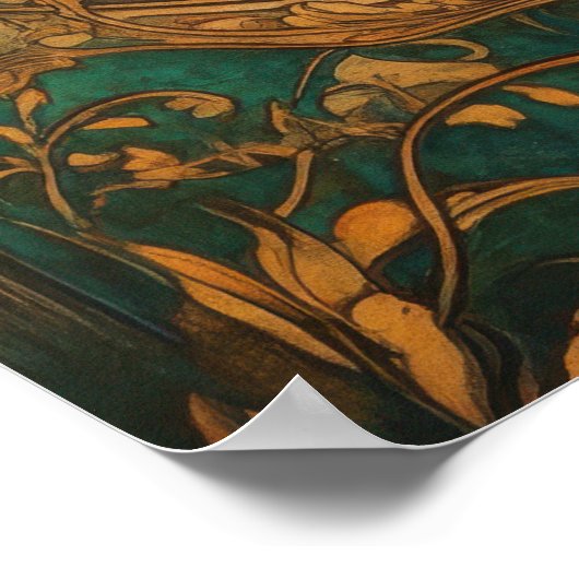 Alphonse Mucha Poster (Hoek)