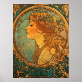 Alphonse Mucha Poster