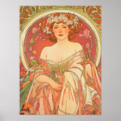 Alphonse Mucha Poster (Voorkant)