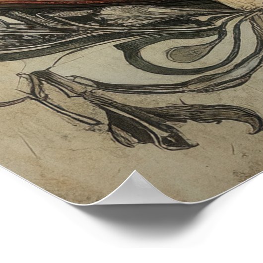 Alphonse Mucha Poster (Hoek)