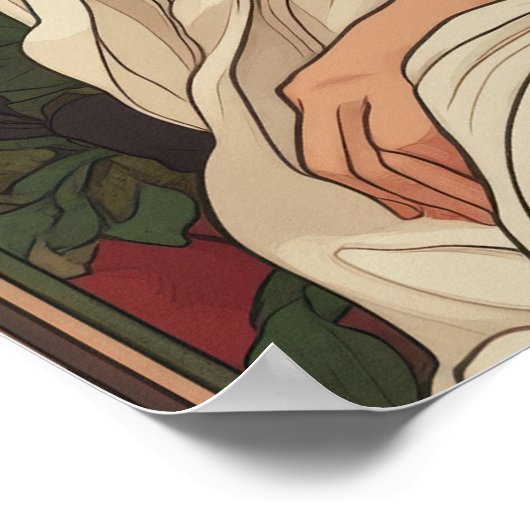 Alphonse Mucha Poster (Hoek)