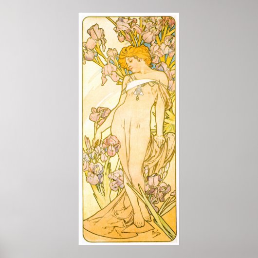 Alphonse Mucha Poster (Voorkant)
