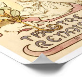 Alphonse Mucha poster vintage murale (Coin)