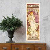 Alphonse Mucha poster vintage murale