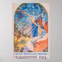 Alphonse Mucha Poster voor Sokol (1926)